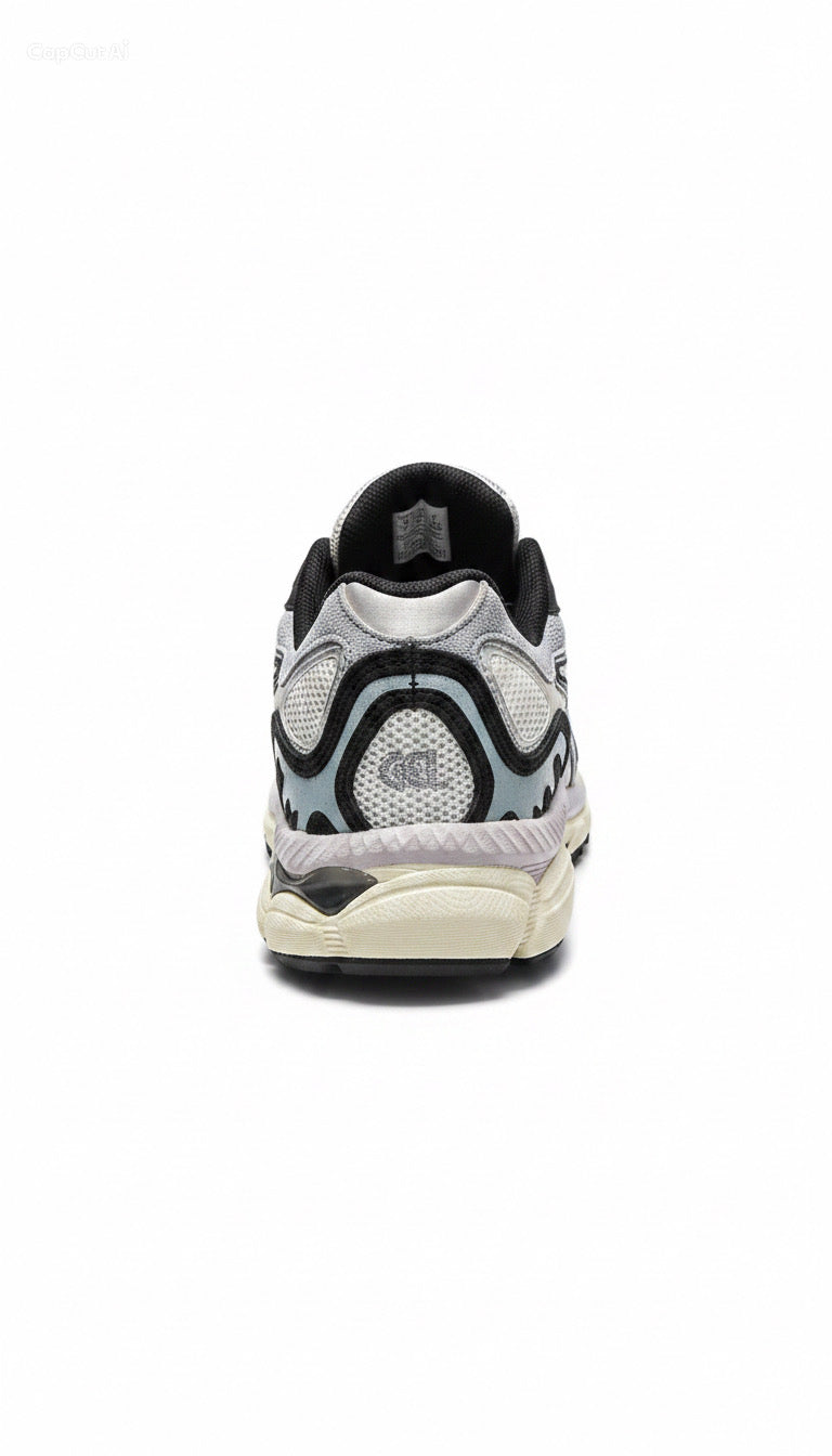 ASICSS SILVER & GREEN