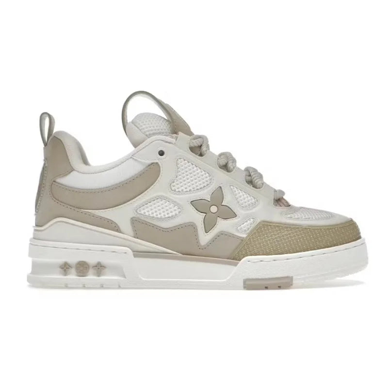 LV Skate Beige & White