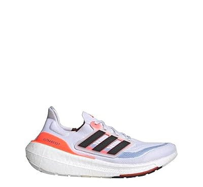 Ultraboost White Solar Red