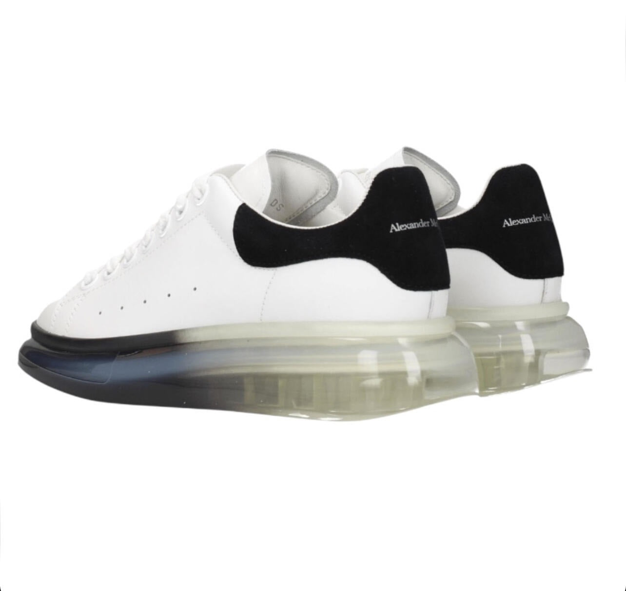 Alexander McQueen Sole Transparent & Black