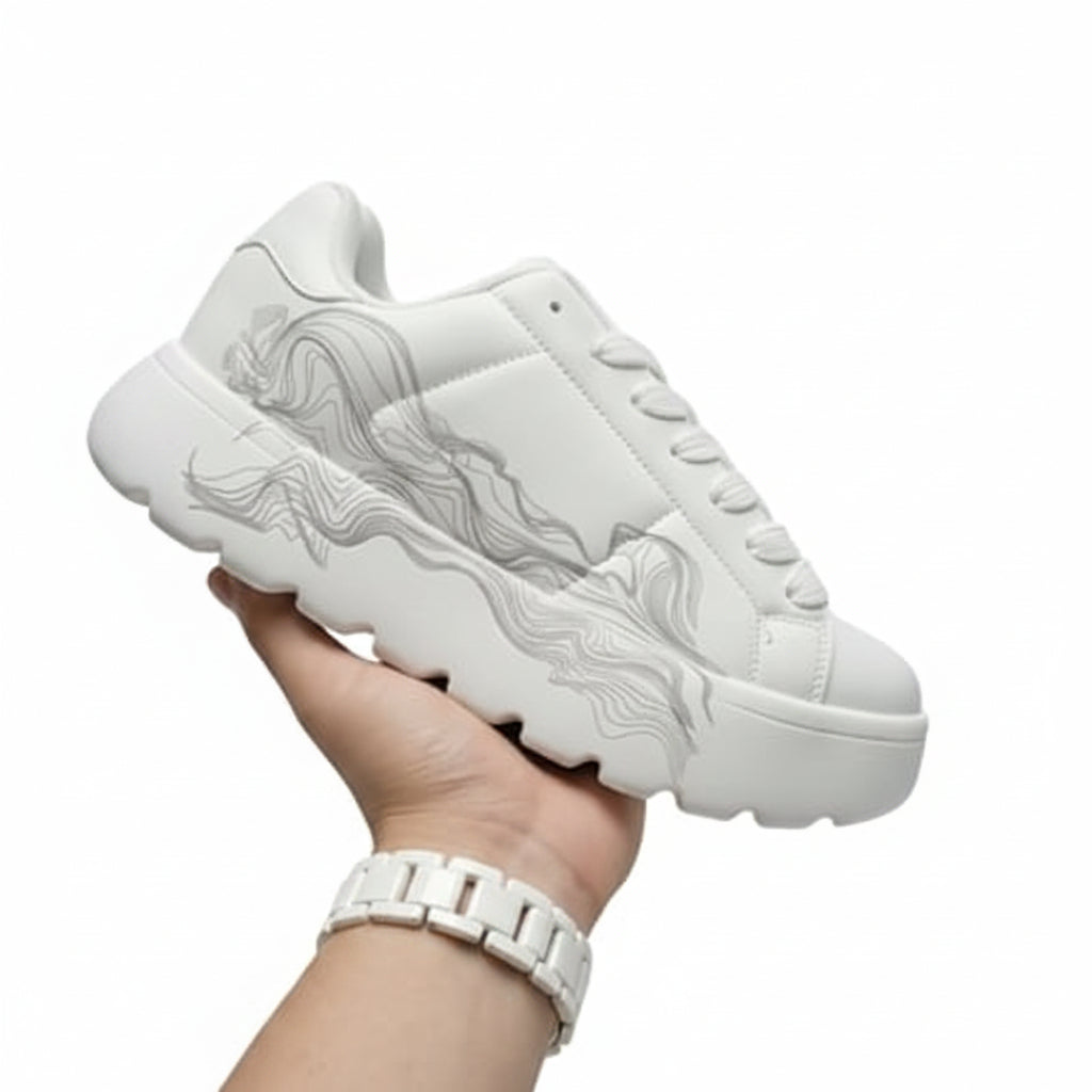 ZARAAA ZIG WHITE