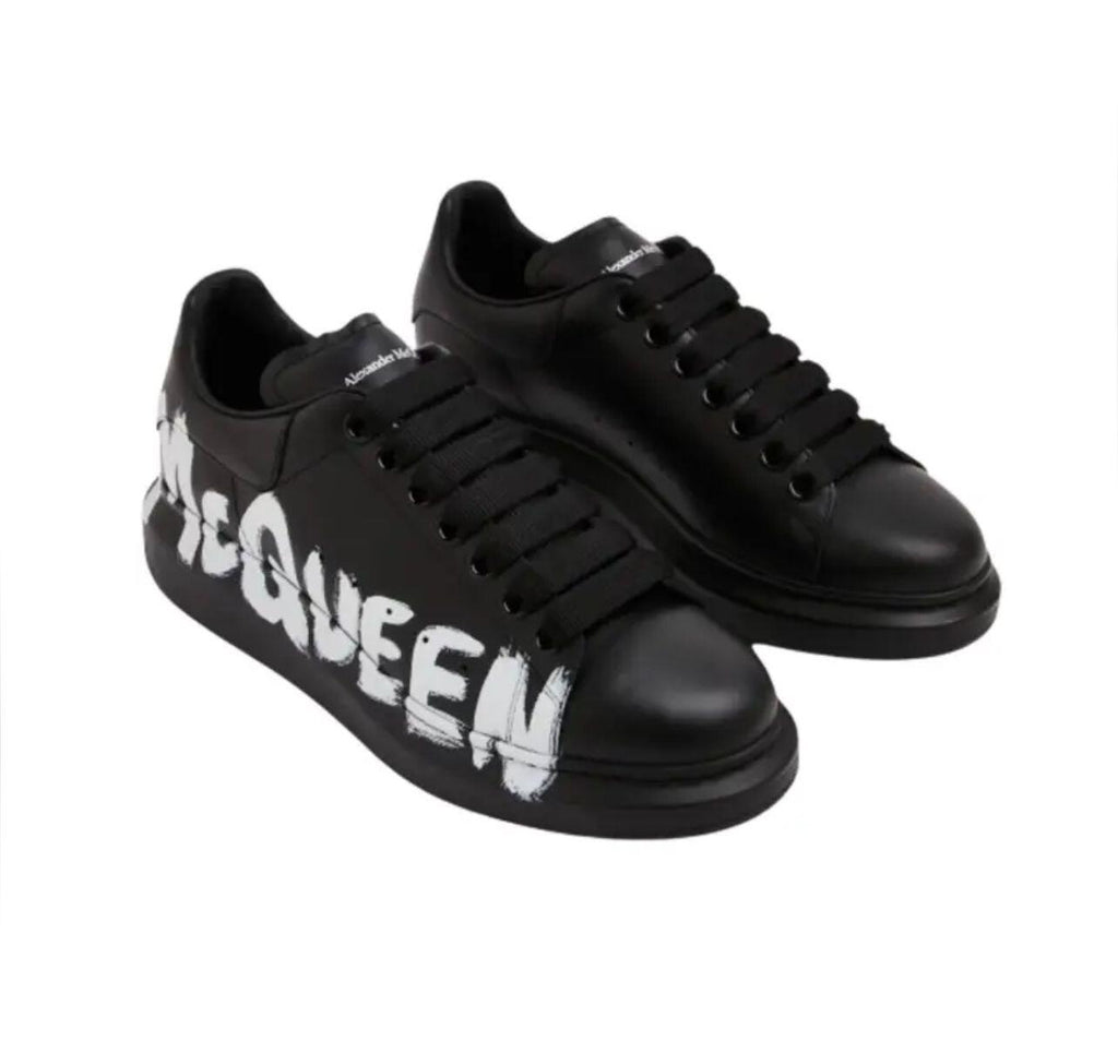 Alexander McQueen Graffiti Black