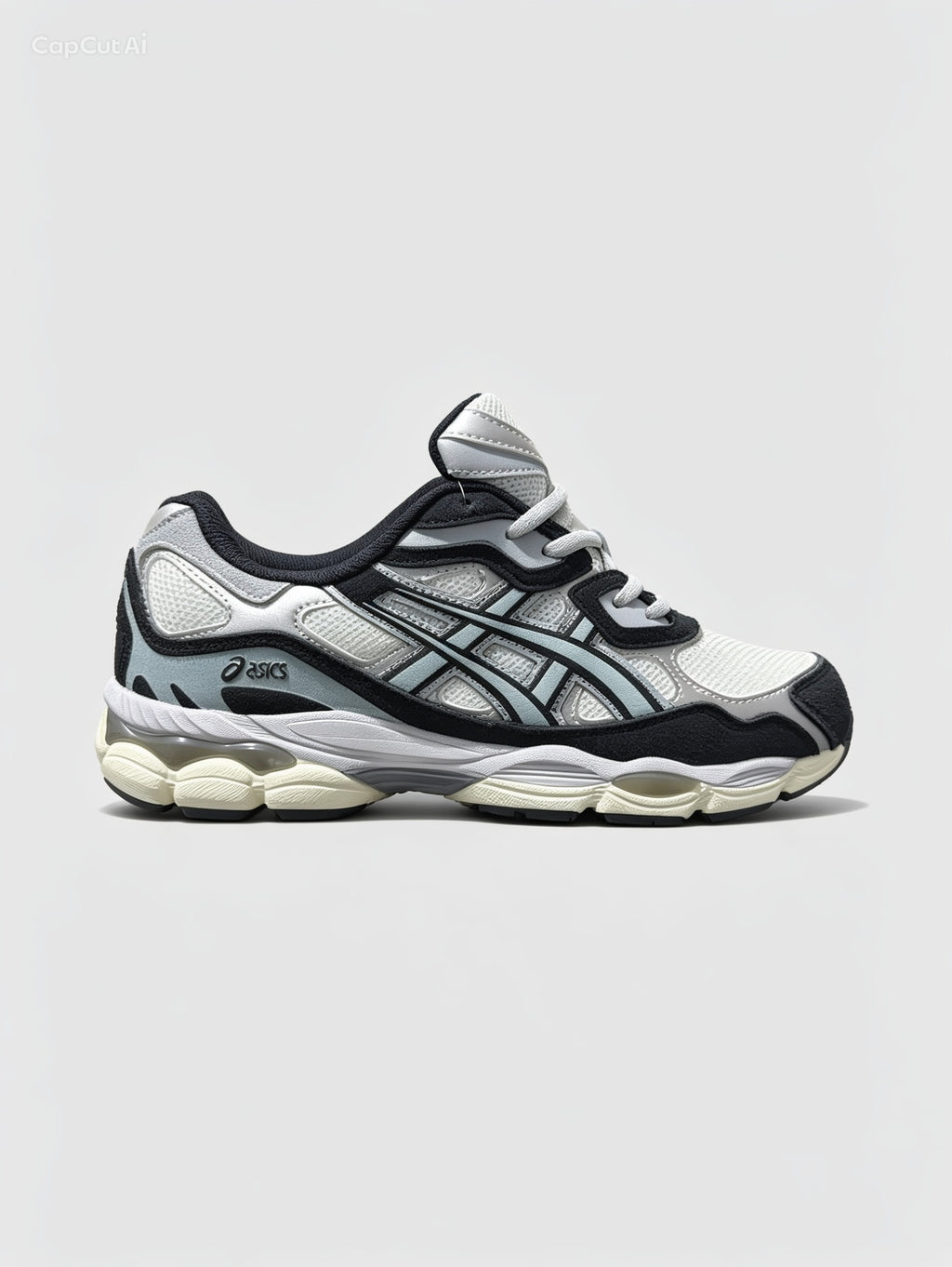 ASICSS SILVER & GREEN