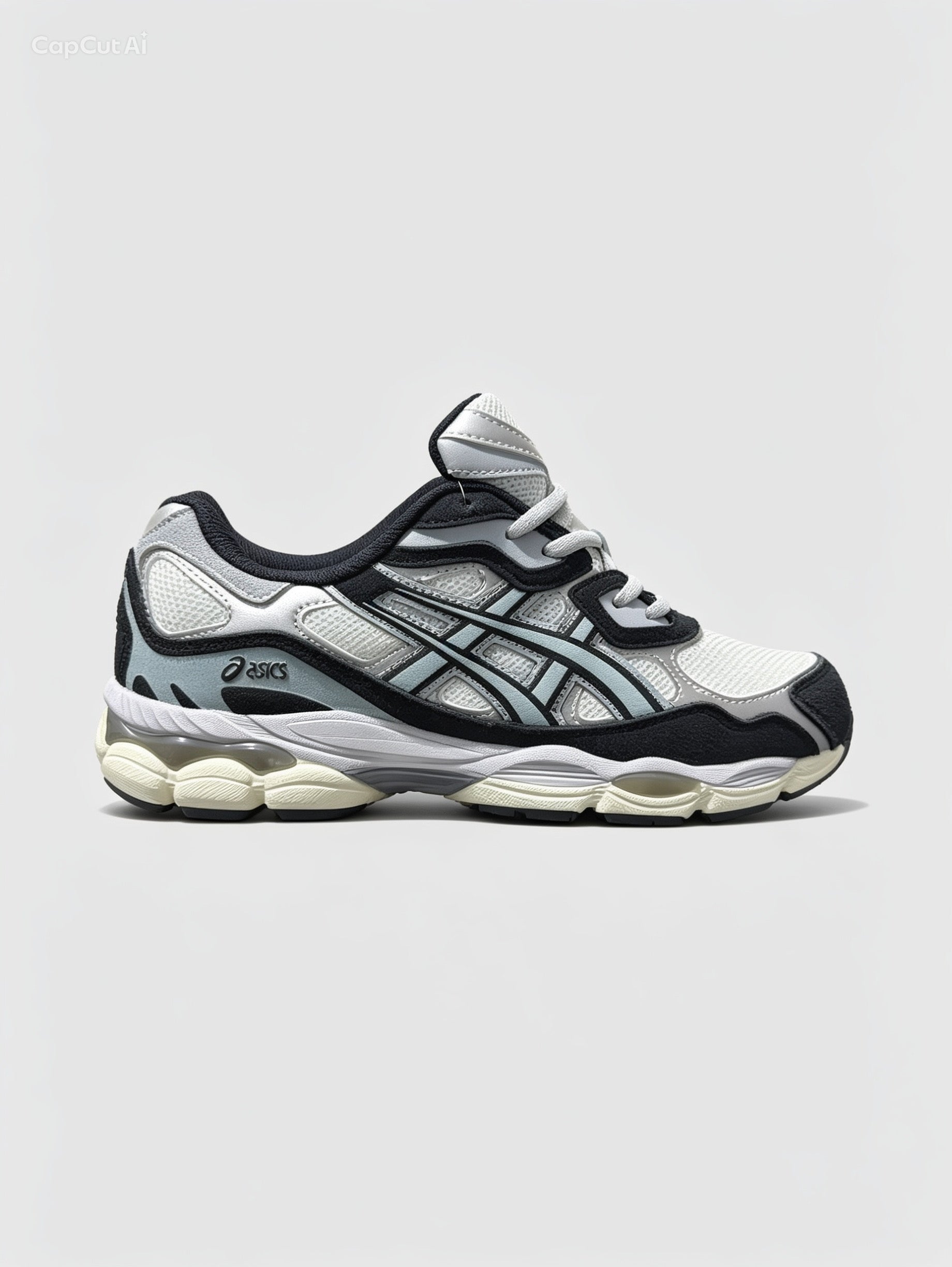 ASICSS SILVER & GREEN