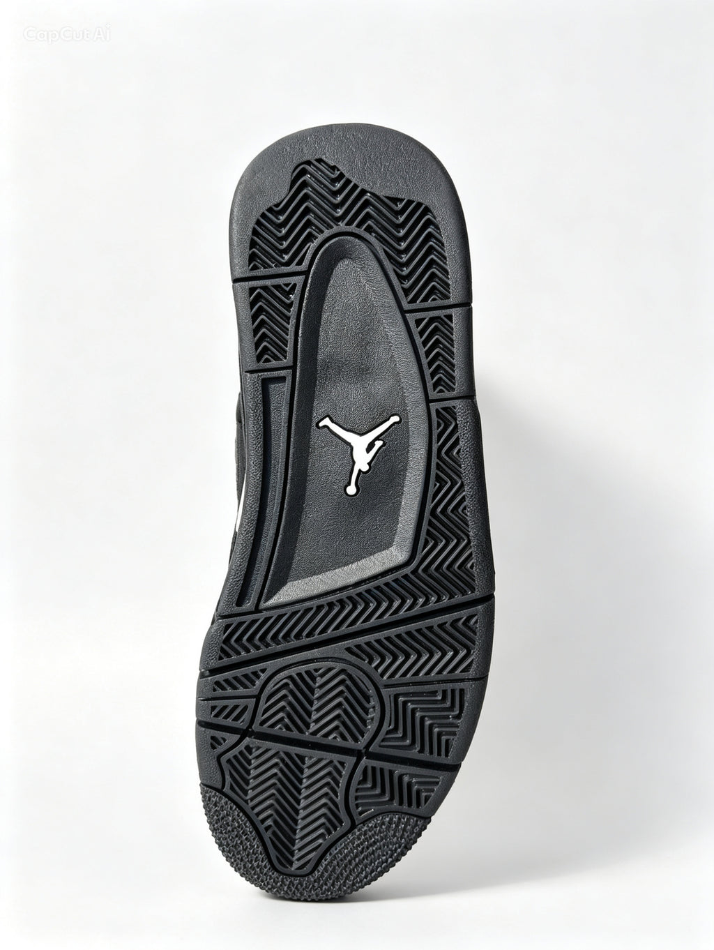 Jordan 4 Black Cat Leather Strap