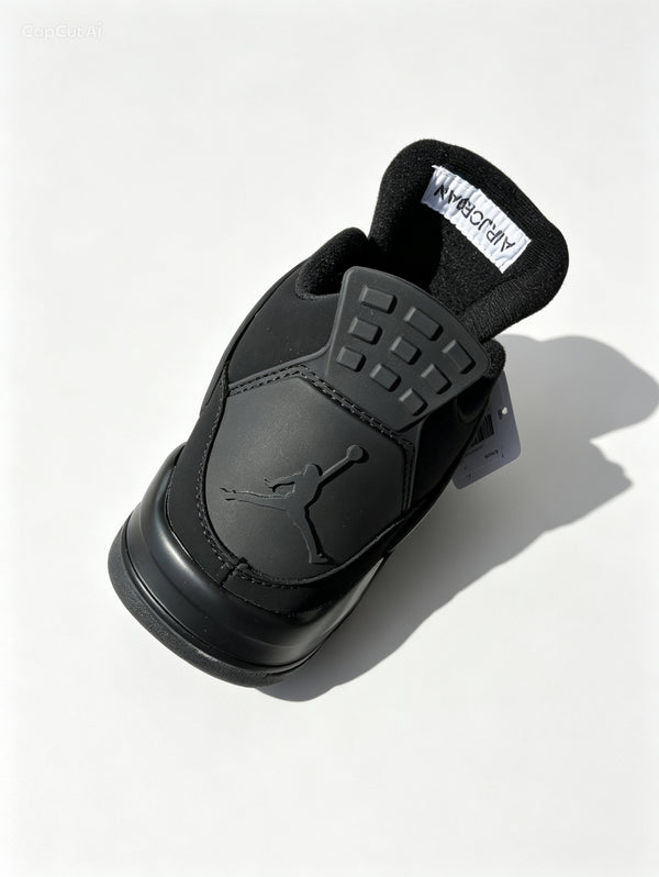 Jordan 4 Black Cat Leather Strap
