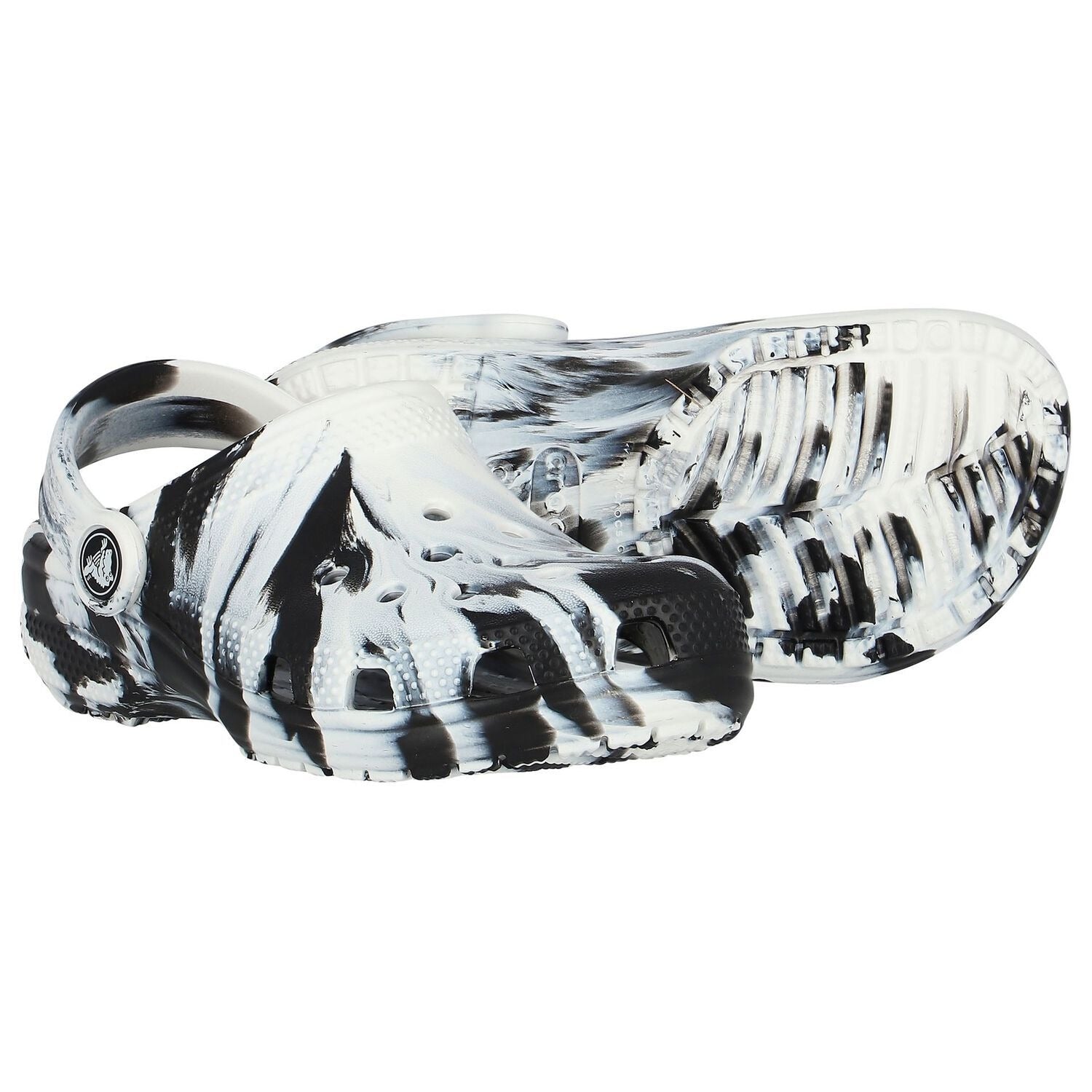 CROCS WHITE & WHITE