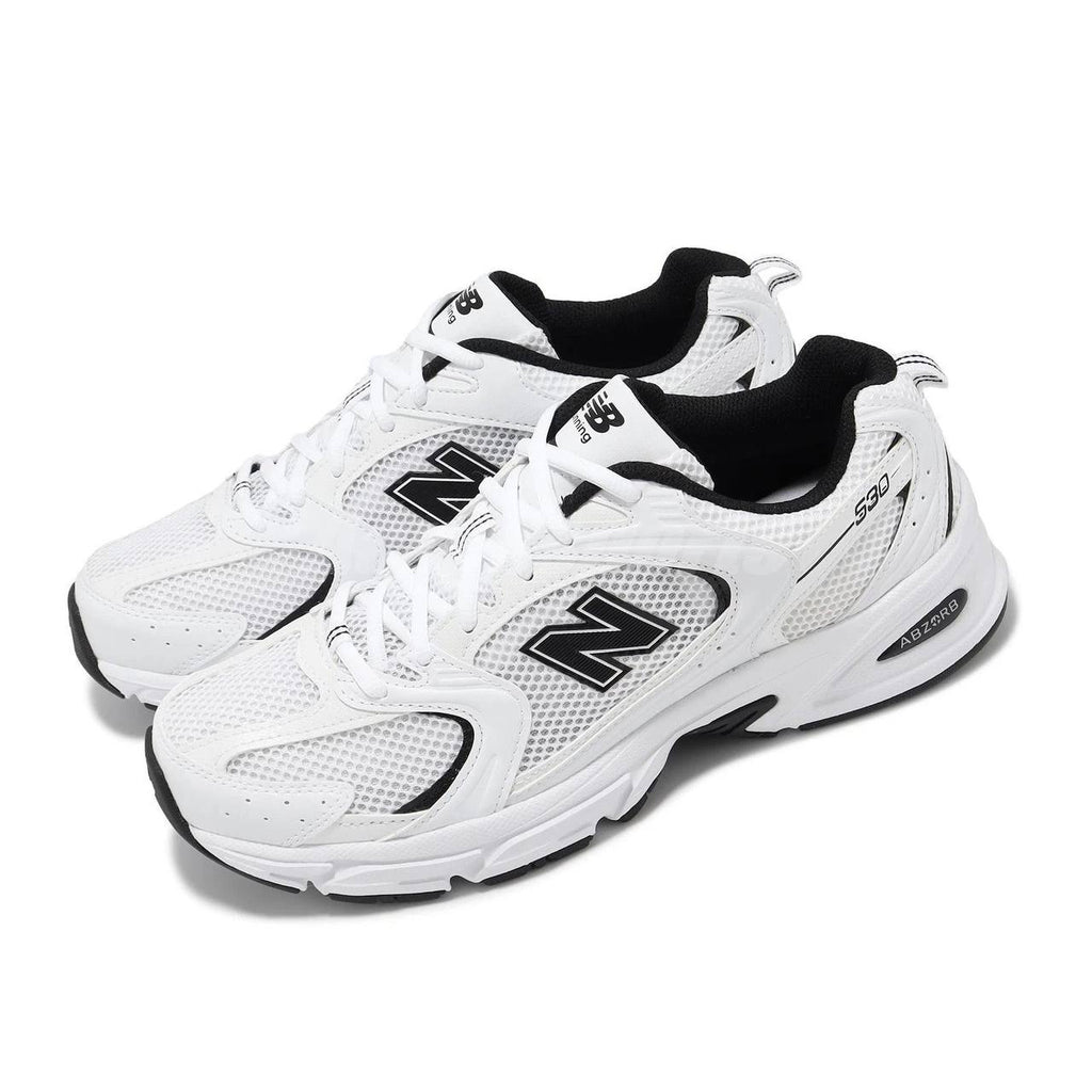 New Balance 530 WHITE & BLACK