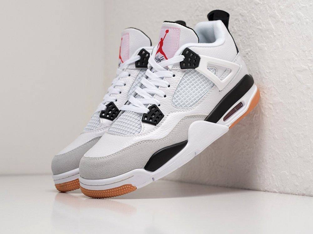 Air Jordon 4 Sb White