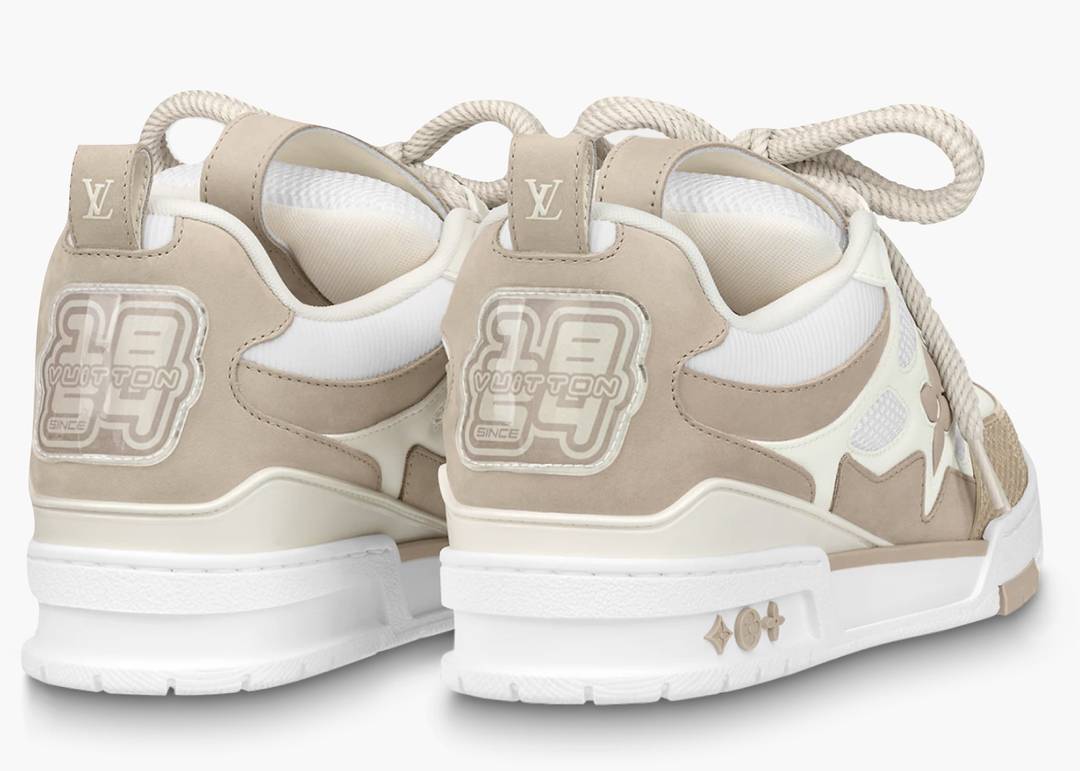 LV Skate Beige & White