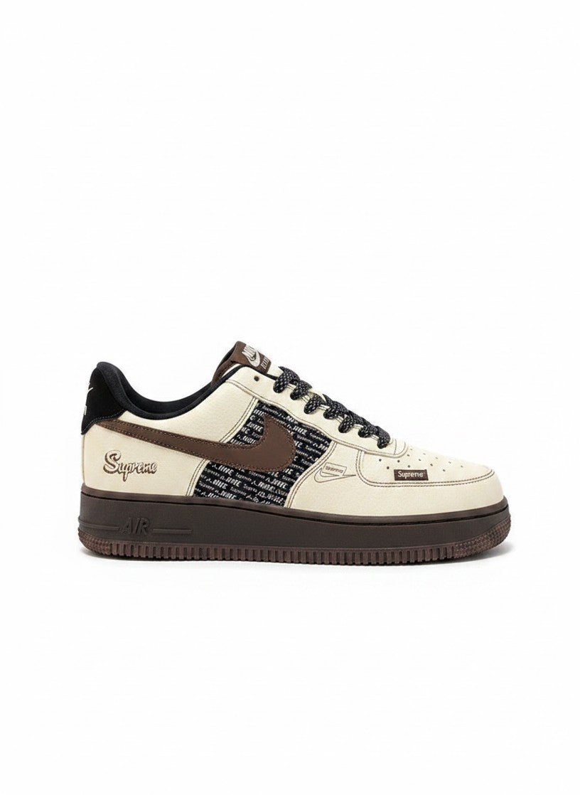 Air Force 1 Supreme Brown 2