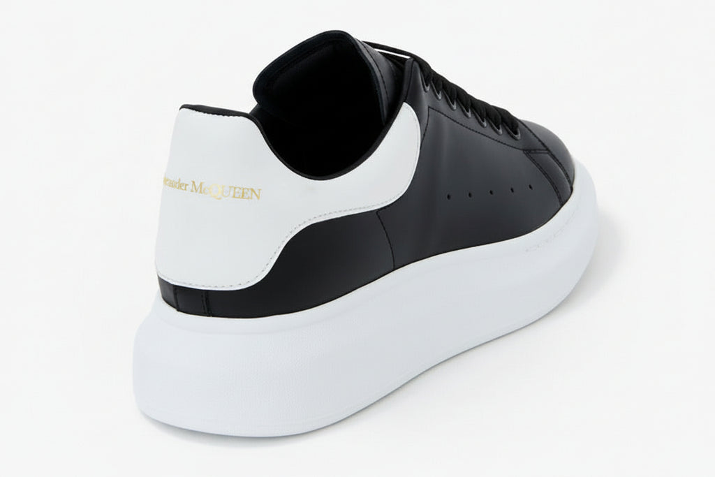 Alexander McQueen Cavo Black Top & White Sole