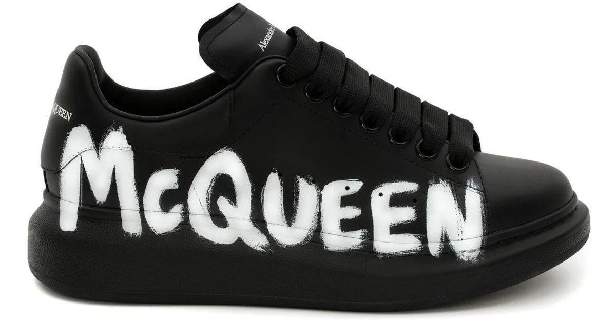 Alexander McQueen Graffiti Black