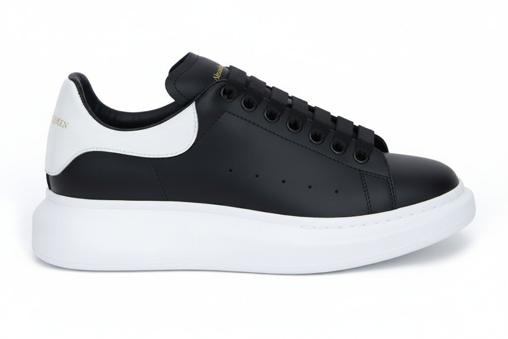 Alexander McQueen Cavo Black Top & White Sole