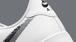 Air Force 1 White Double Logo Grey