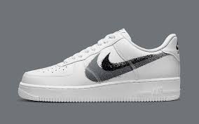 Air Force 1 White Double Logo Grey