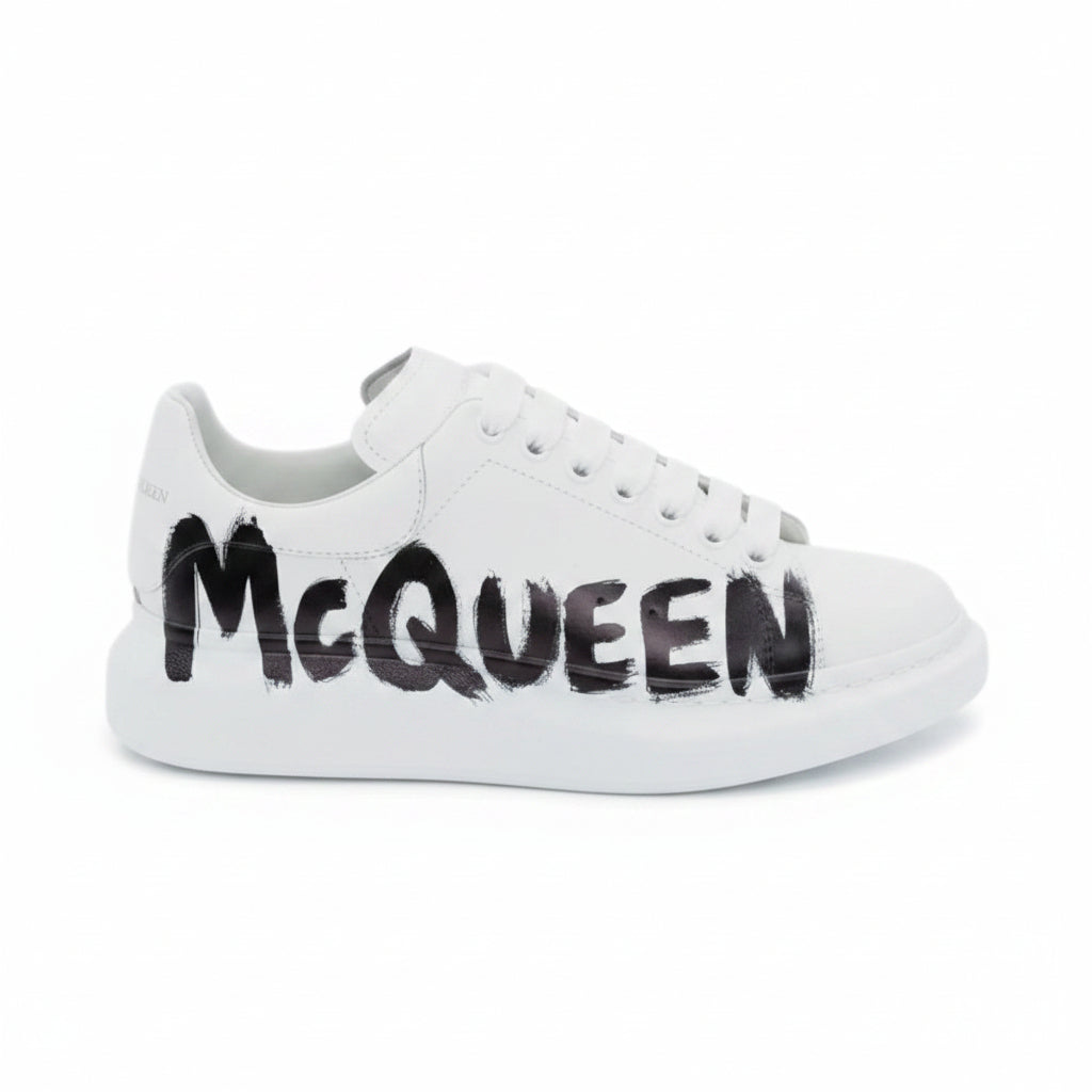 Alexander Mcqueen Graffitii White