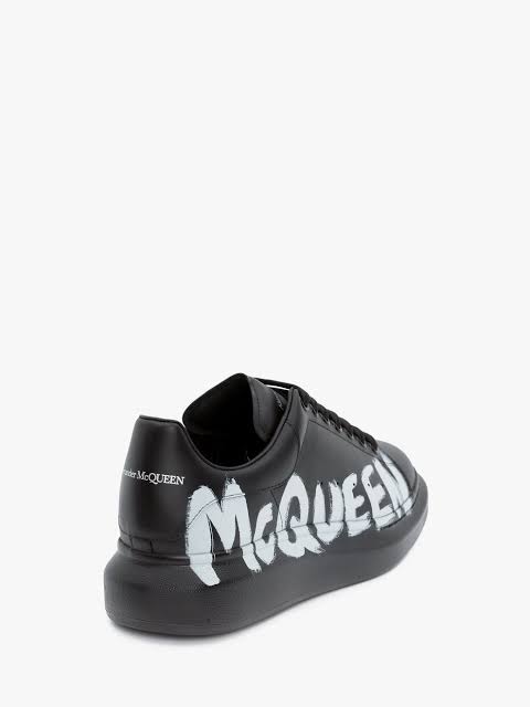 Alexander Mcqueen Graffitii Black Black