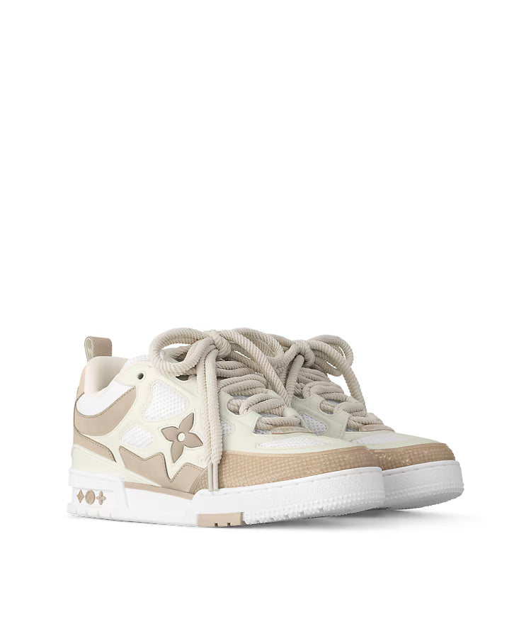 LV Skate Beige & White