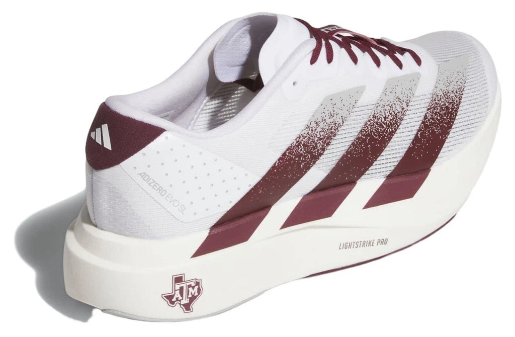 Adizero White & Burgandy