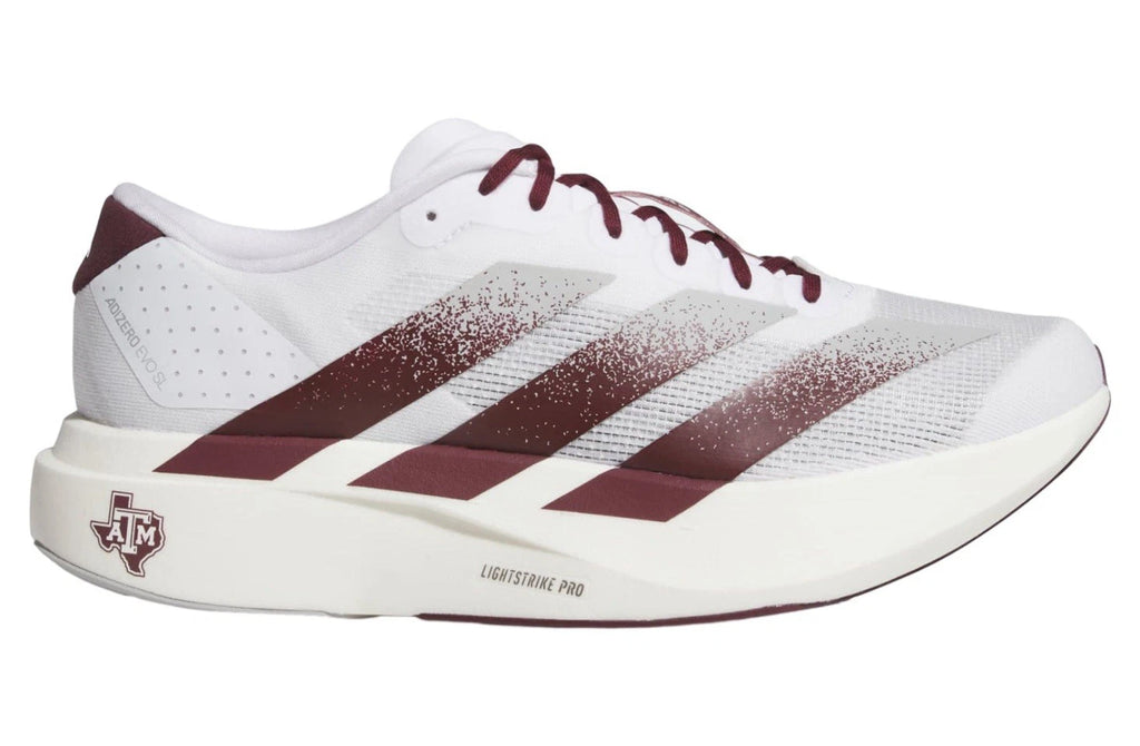 Adizero White & Burgandy