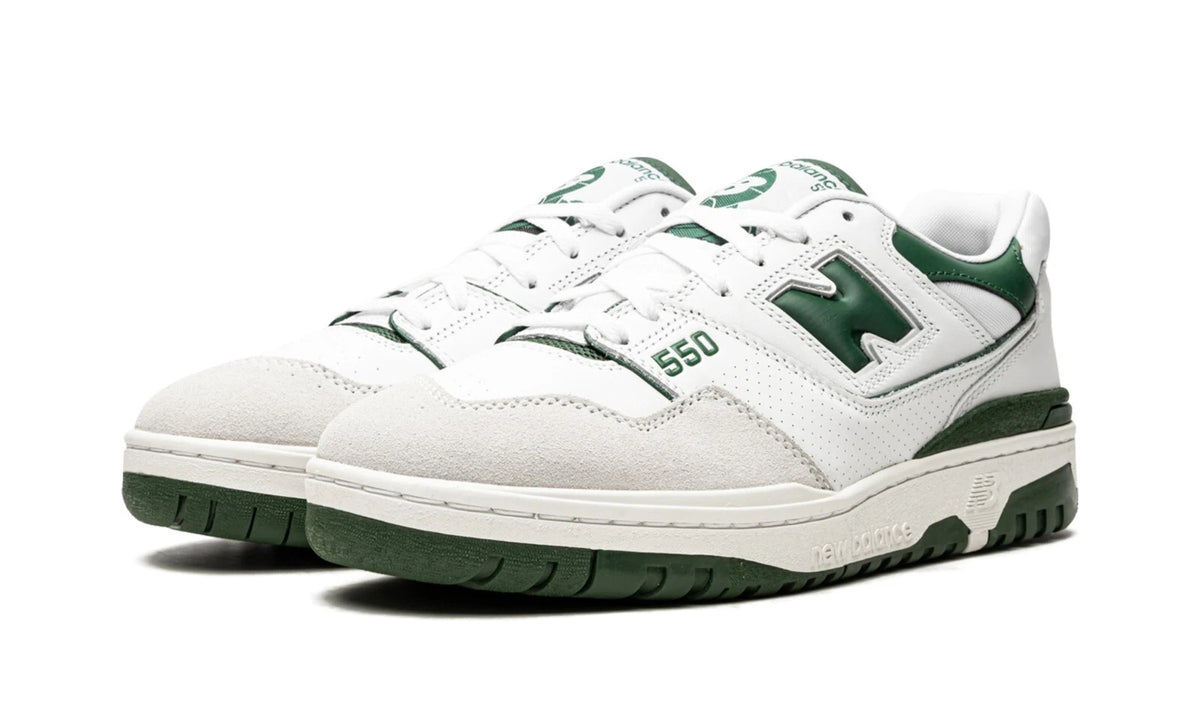 New Balance 550 WHITE & GREEN