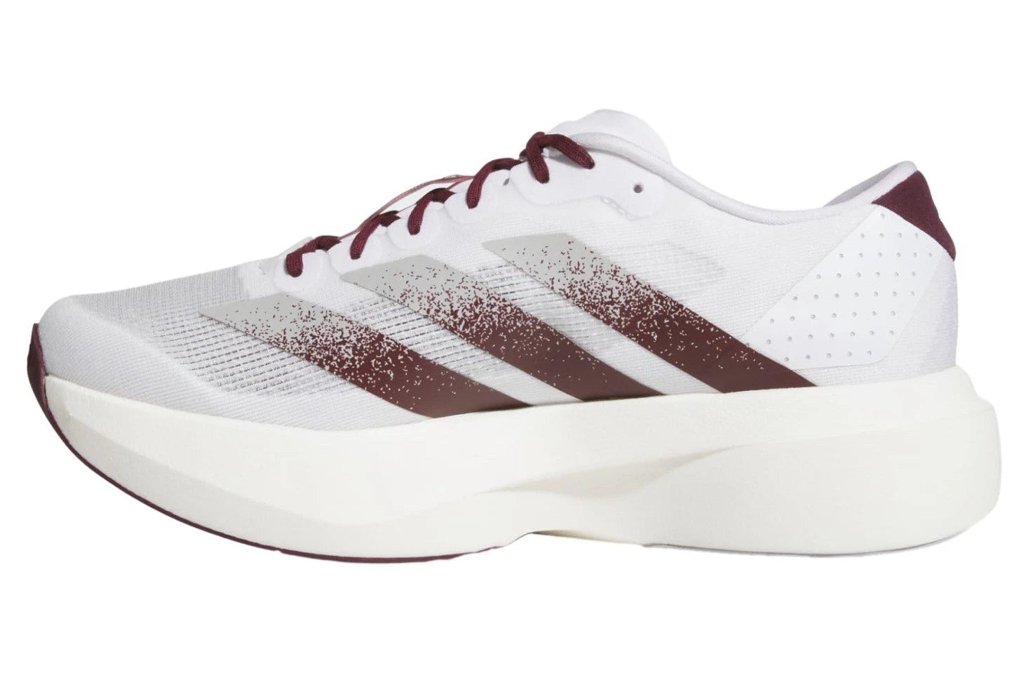 Adizero White & Burgandy