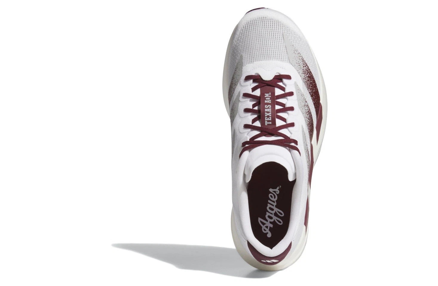 Adizero White & Burgandy