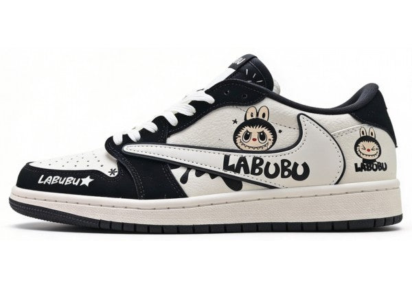 <h4 style="text-align: center;">Limited-edition Travis Scott × Pop Mart LABUBU collectible sneaker. Exclusive collaboration featuring iconic streetwear aesthetics and premium craftsmanship. Designed for collectors and sneaker enthusiasts who demand authenticity and cultural relevance. Bold graphics and premium materials elevate this piece beyond standard footwear—a statement of taste in modern luxury streetwear.</h4>