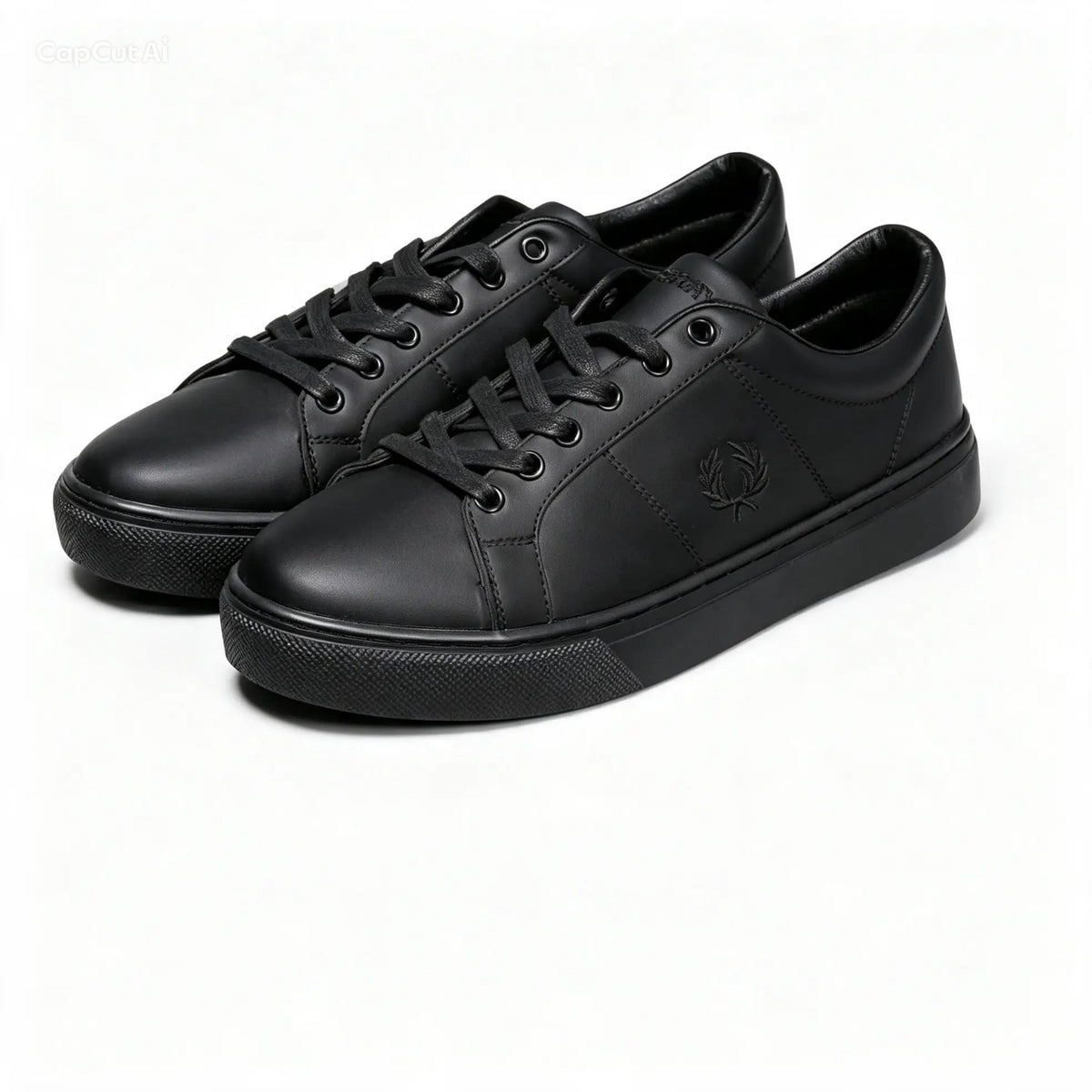 A Fred Perry shoes wallpaper typically features a clean, minimalist aesthetic highlighting the brand's iconic low-profile tennis shoes, classic white leather textures, or the legendary embroidered ...