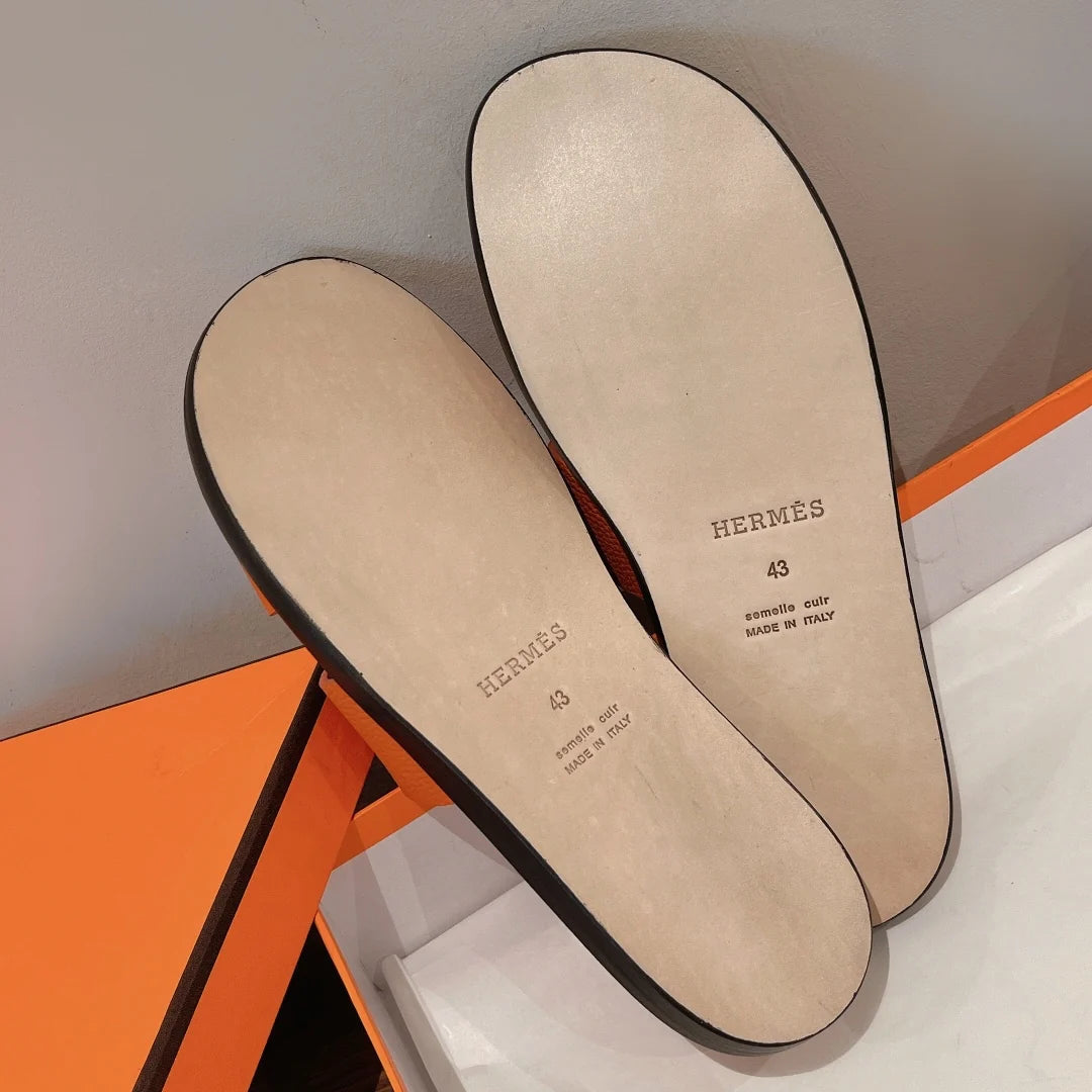 Hermes Slipper Orange