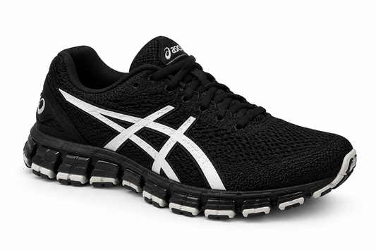 Asics Gel-Quantum 360 Knit BLACK & WHITE