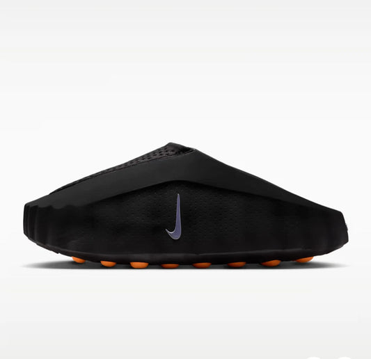 The Nike Mind 001 'Black Chrome' (HQ4307-001) is a recovery-focused, neuroscience-inspired slip-on mule . Developed by the Nike Mind Science Department, it features 22 independent underfoot foam no...