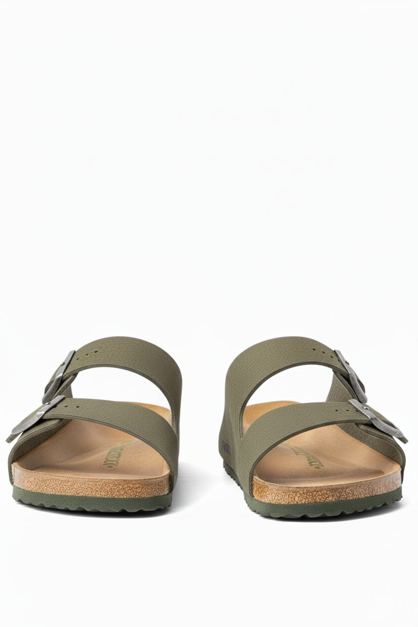 Sandales Double Strap Olive Green