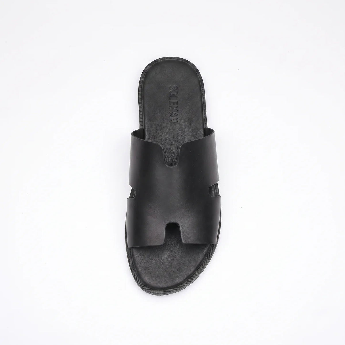 Hermes Slipper Black
