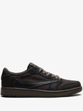 <h4 style="text-align: center;">Iconic silhouette meets premium craftsmanship. The Travis Scoot in dark brown delivers understated luxury with versatile streetwear appeal. Rich leather construction pairs effortlessly with elevated casual and tailored looks alike. A collectible essential for the discerning sneaker enthusiast seeking timeless style over trend-chasing.</h4>