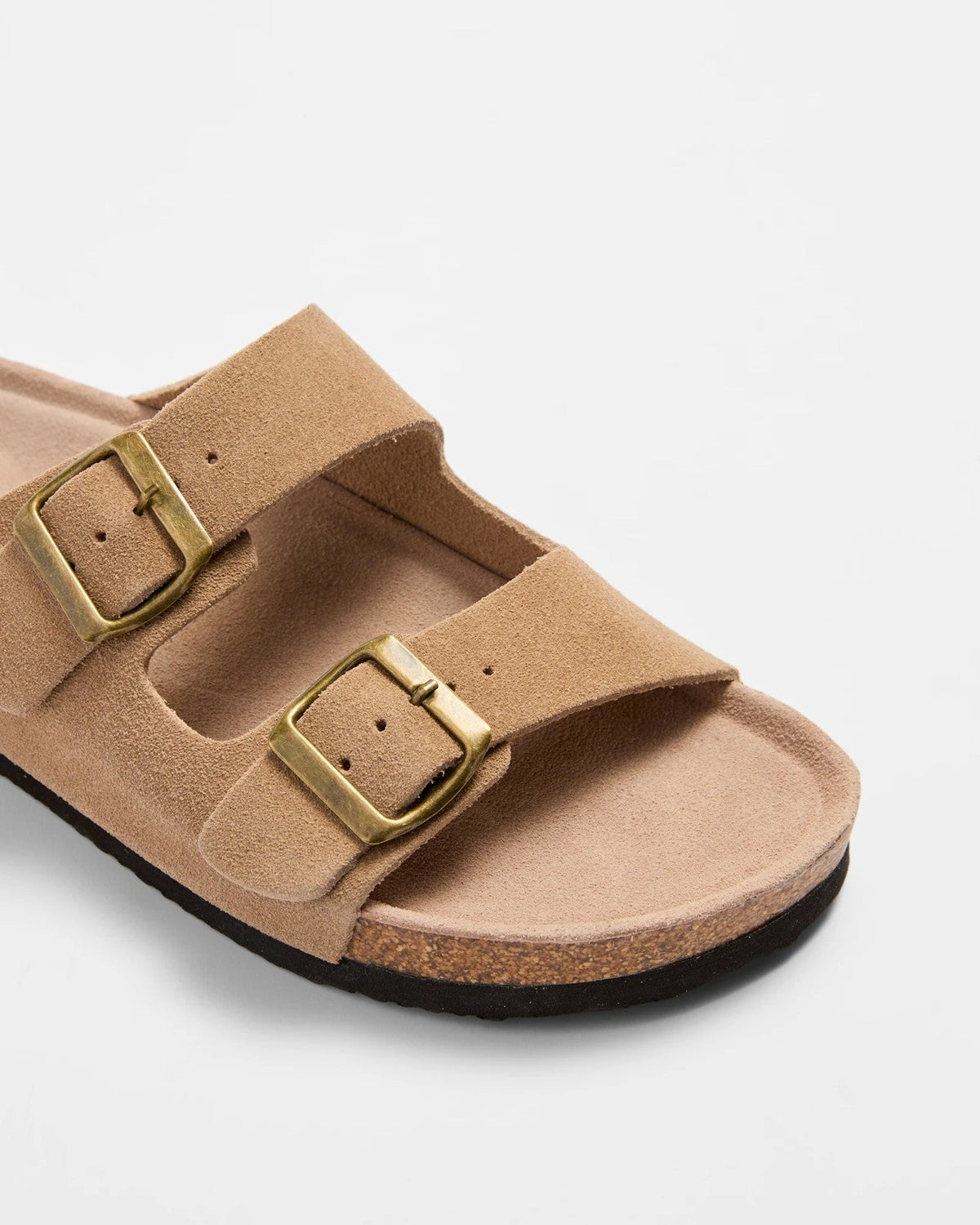 Sandales Double Strap Beige