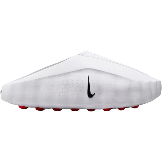 The Nike Mind 001 Slide Summit White features a neutral-toned, recovery-focused slip-on design with sensory outsole nodes that press against your foot to stimulate mechanoreceptors, helping you sta...