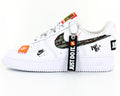 <ul>
<li style="font-weight: bold;">
<h4 style="text-align: center;"><strong>Nike</strong></h4>
</li>
<li style="font-weight: bold; text-align: center;">
<h4><strong>Air Force 1 '07 Premium</strong></h4>
</li>
<li style="font-weight: bold; text-align: center;">
<h4><strong>"Just Do It"</strong></h4>
</li>
<li style="font-weight: bold;">
<h4 style="text-align: center;"><strong>White / White - Black - Total Orange</strong></h4>
</li>
</ul>