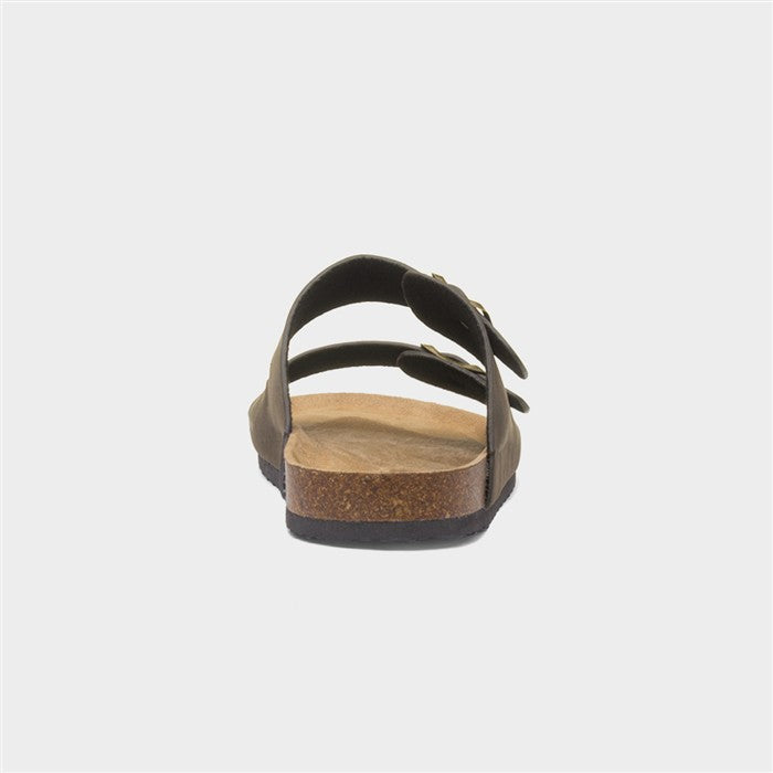Sandales Double Strap Dark brown